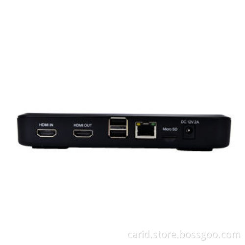 TV box for Android with HDMI In/HDMI Out/Micro SD Card